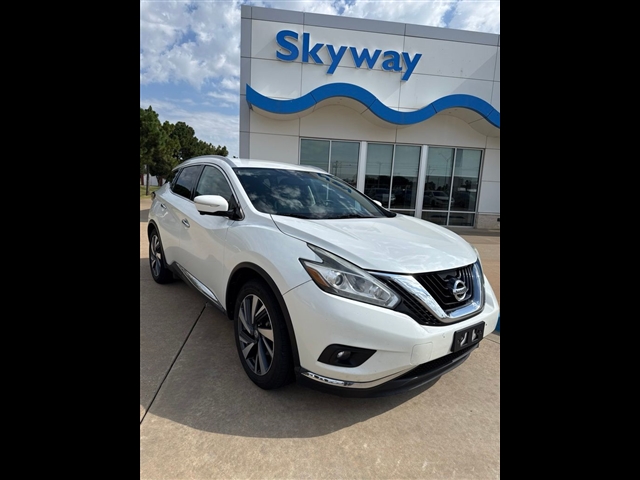 Pearl White 2015 Nissan Murano SUV / Crossover Front-Wheel Drive Continuously Variable Transmission