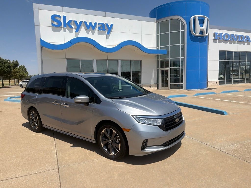 Lunar Silver Metallic 2023 Honda Odyssey Minivan Front-Wheel Drive Automatic
