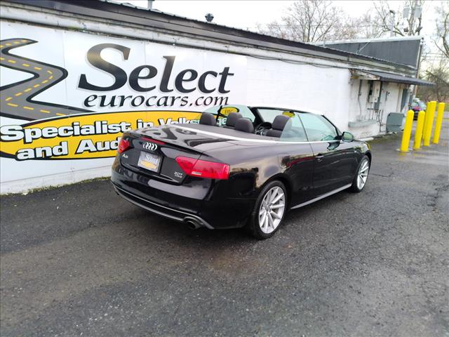 2015 Audi A5 Convertible Black HOT LEATHER:10458