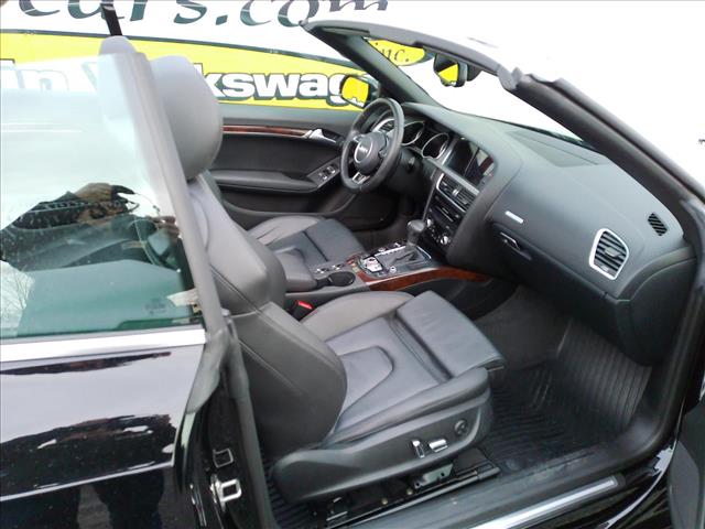 2015 Audi A5 Convertible Black HOT LEATHER:10458