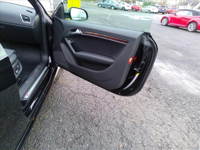 2015 Audi A5 Convertible Black HOT LEATHER:10458