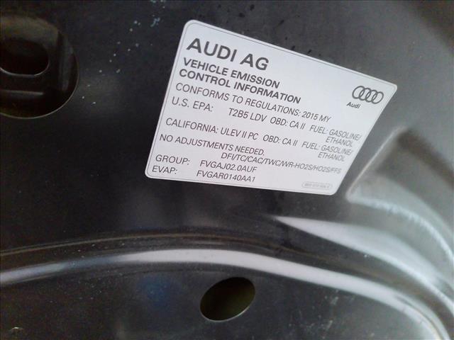 2015 Audi A5 Convertible Black HOT LEATHER:10458