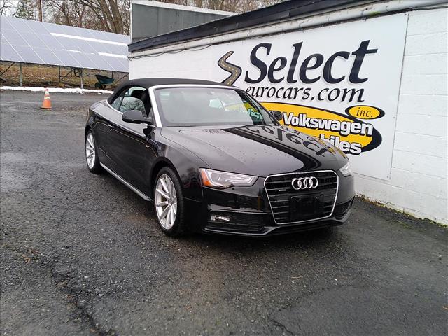 2015 Audi A5 Convertible Black HOT LEATHER:10458