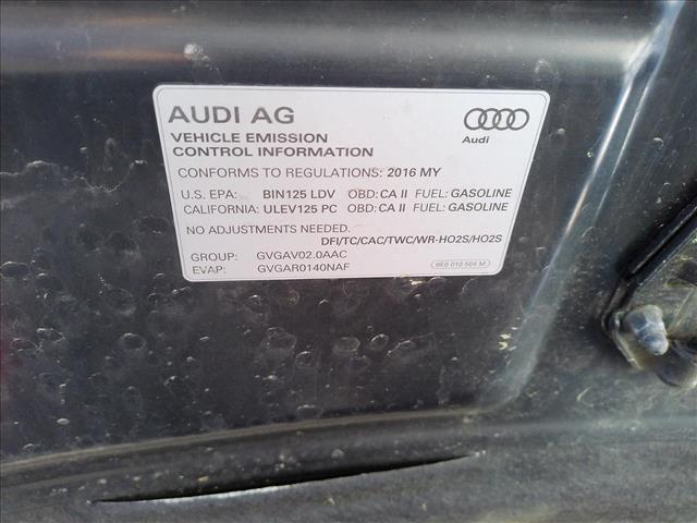 2016 Audi A6 Premium Plus 2l Quattro S Line:10474