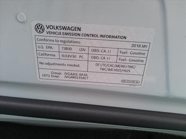 2018 Volkswagen Tiguan SE 4 Motion Off Lease:10547