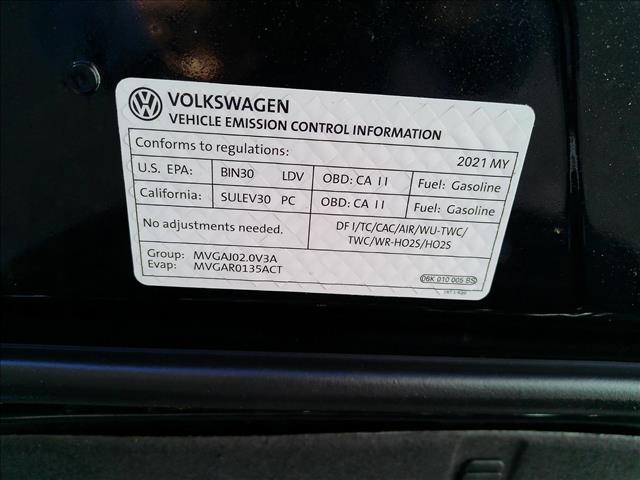 2021 Volkswagen Tiguan SEL 4 Motion Top of the Line:10565