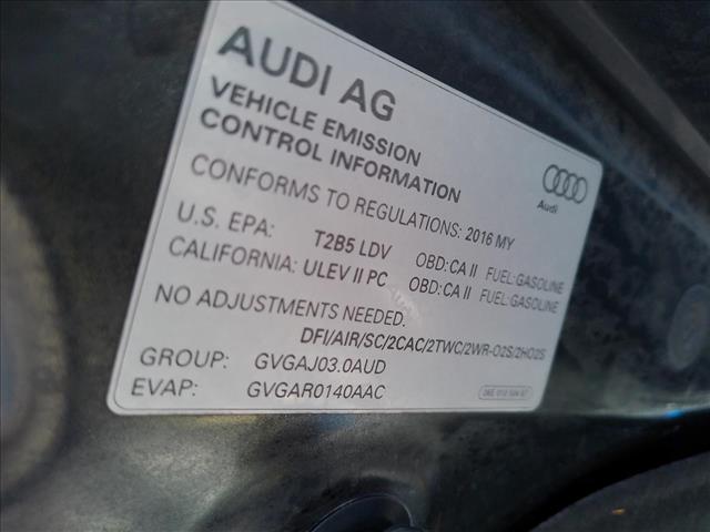 2016 Audi SQ5 Premium Plus 3 Liter Turbo AWD:10511