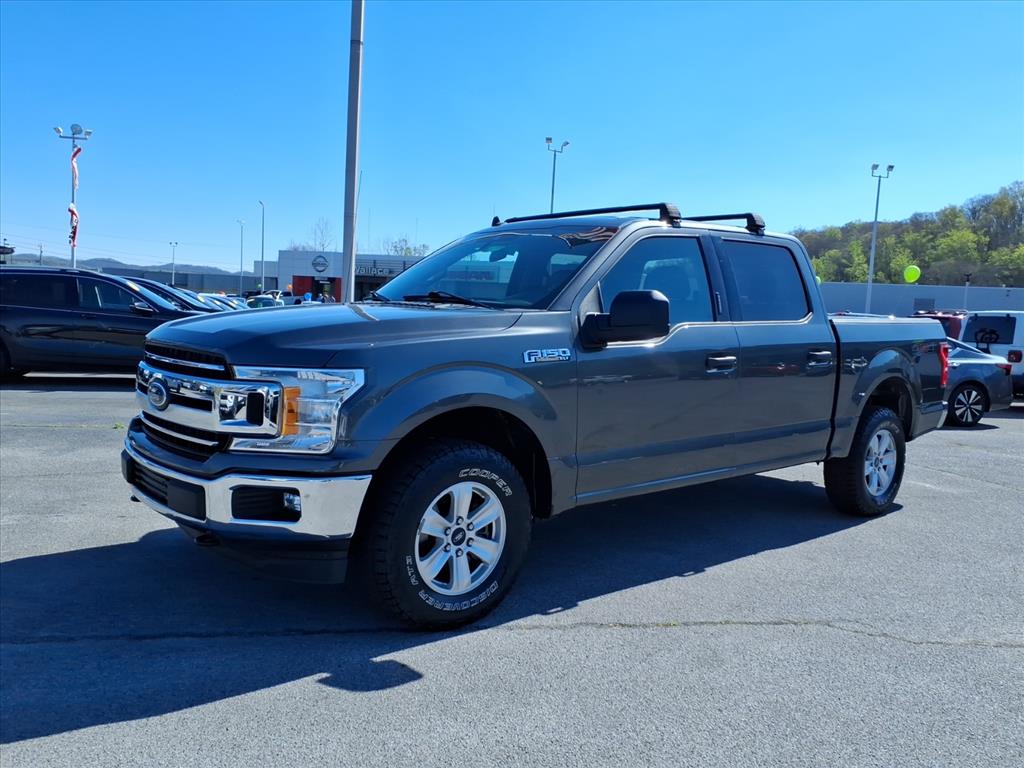 Stone Gray Metallic 2019 Ford F-150 XLT SuperCrew 4WD Pickup Truck Four-Wheel Drive Automatic