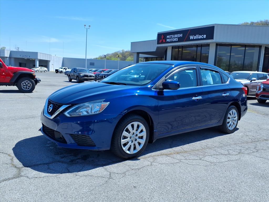 Deep Blue Pearl Ray 2019 Nissan Sentra S FWD Sedan Front-Wheel Drive Continuously Variable Transmission