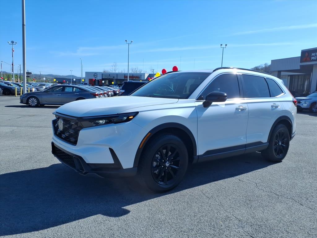 White 2025 Honda CR-V Hybrid Sport-L AWD SUV / Crossover All-Wheel Drive 1-Speed Automatic