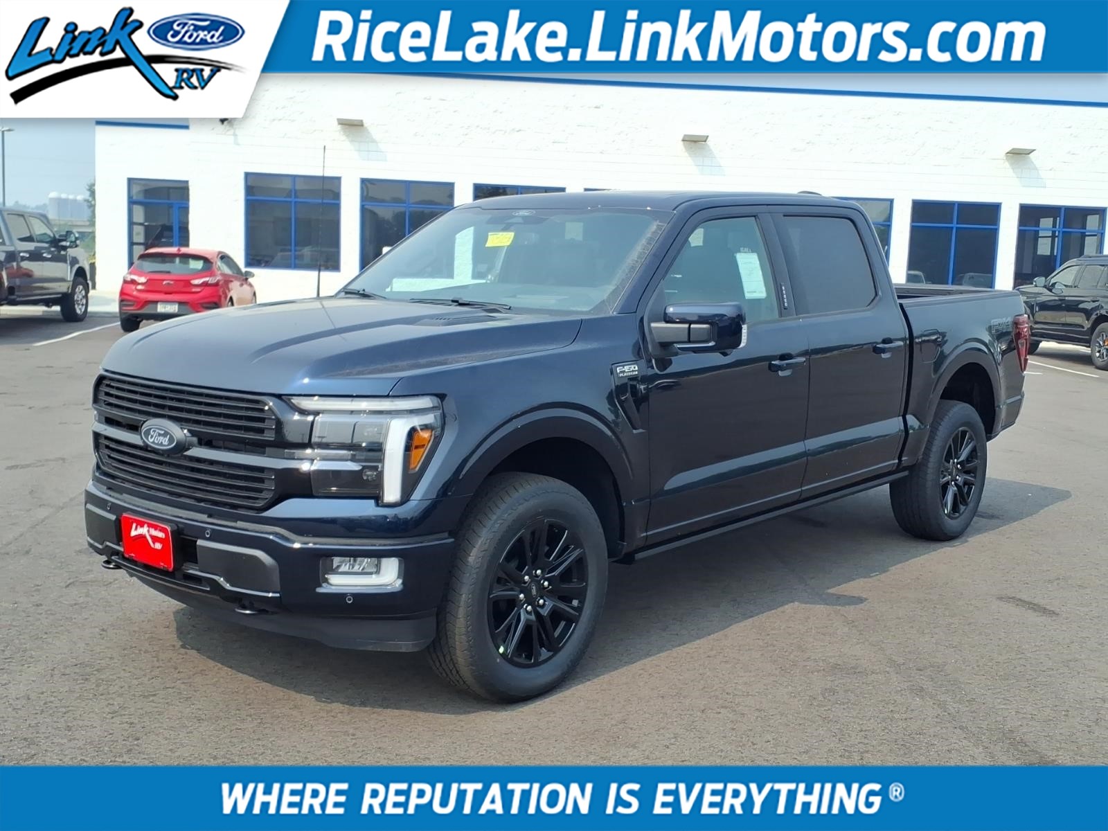 Antimatter Blue 2026 Ford F-150 Pickup Truck Four-Wheel Drive Automatic