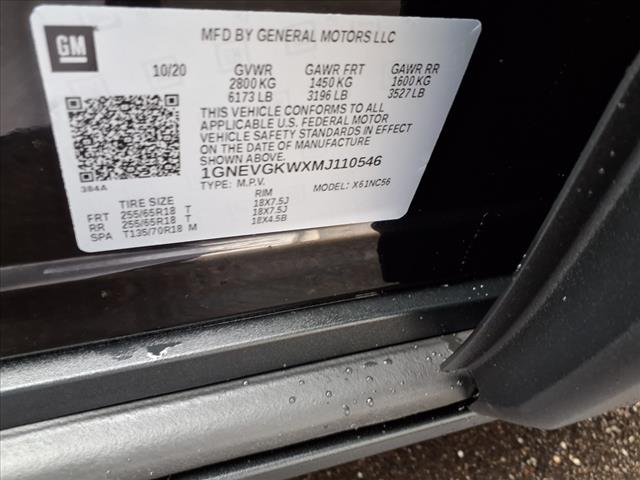 2021 Chevrolet Traverse LT Cloth