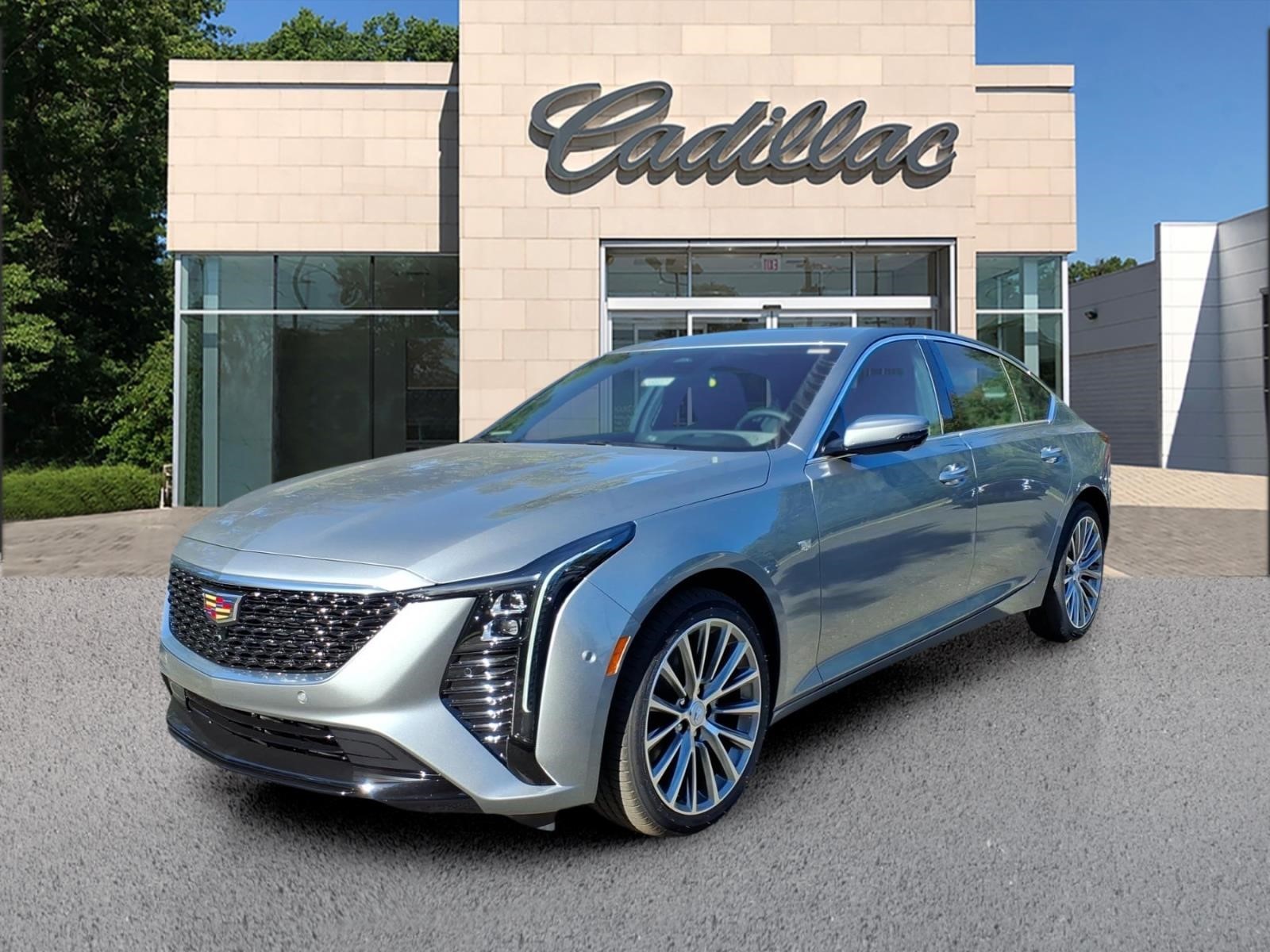 Silver 2026 Cadillac CT5 Sedan All-Wheel Drive Automatic