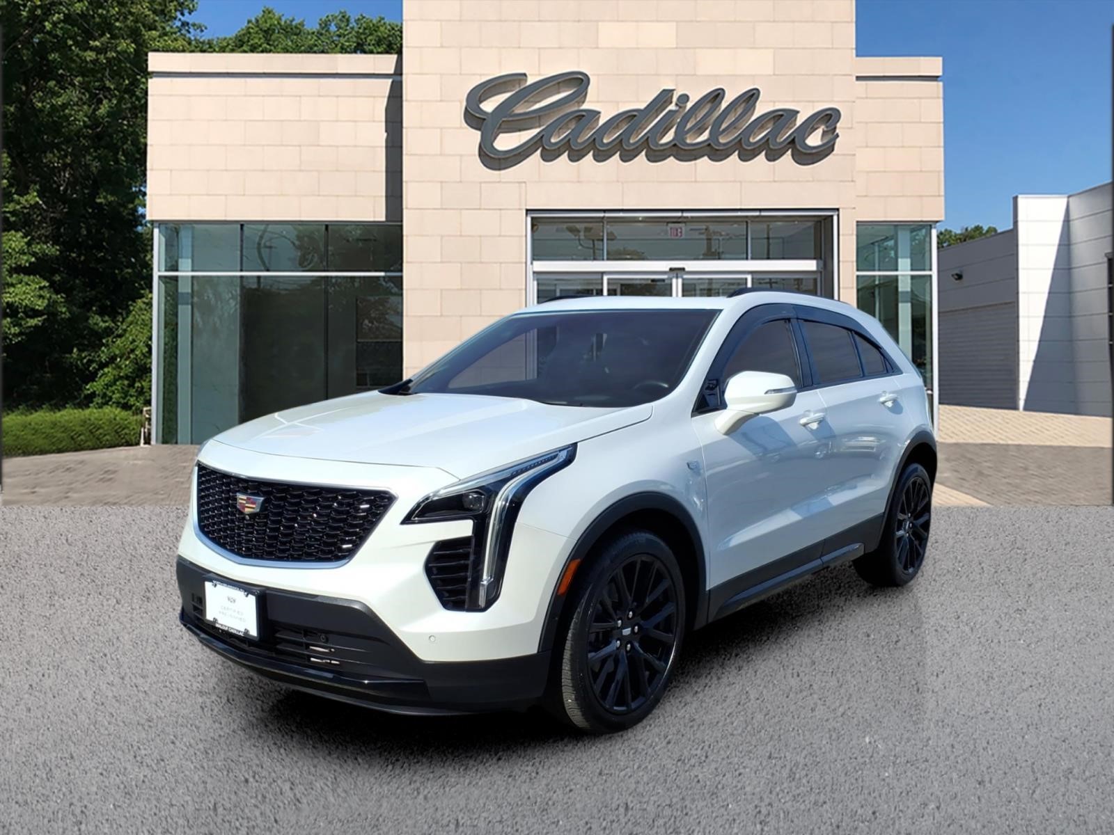 Crystal White Tricoat G1w 2022 Cadillac XT4 SUV / Crossover Four-Wheel Drive 9-Speed Automatic