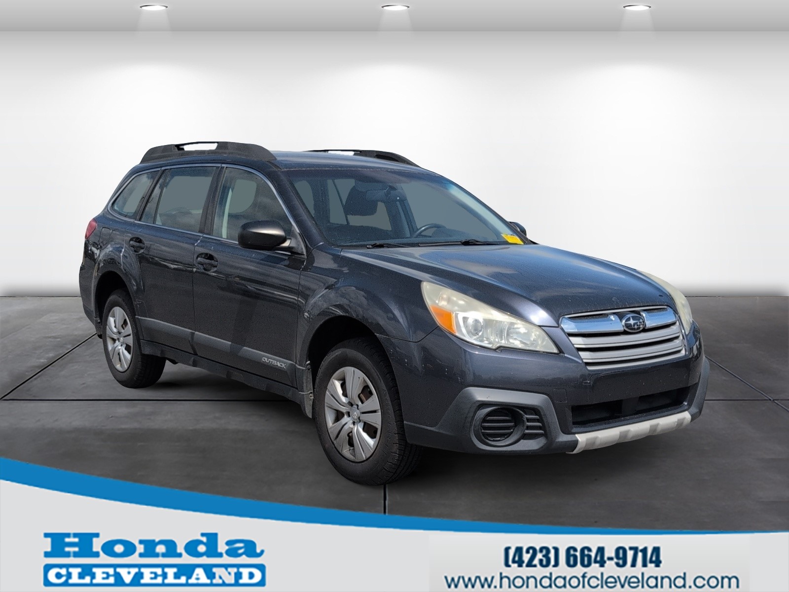 Graphite Gray Metallic 2013 Subaru Outback 2.5i Wagon All-Wheel Drive Continuously Variable Transmission