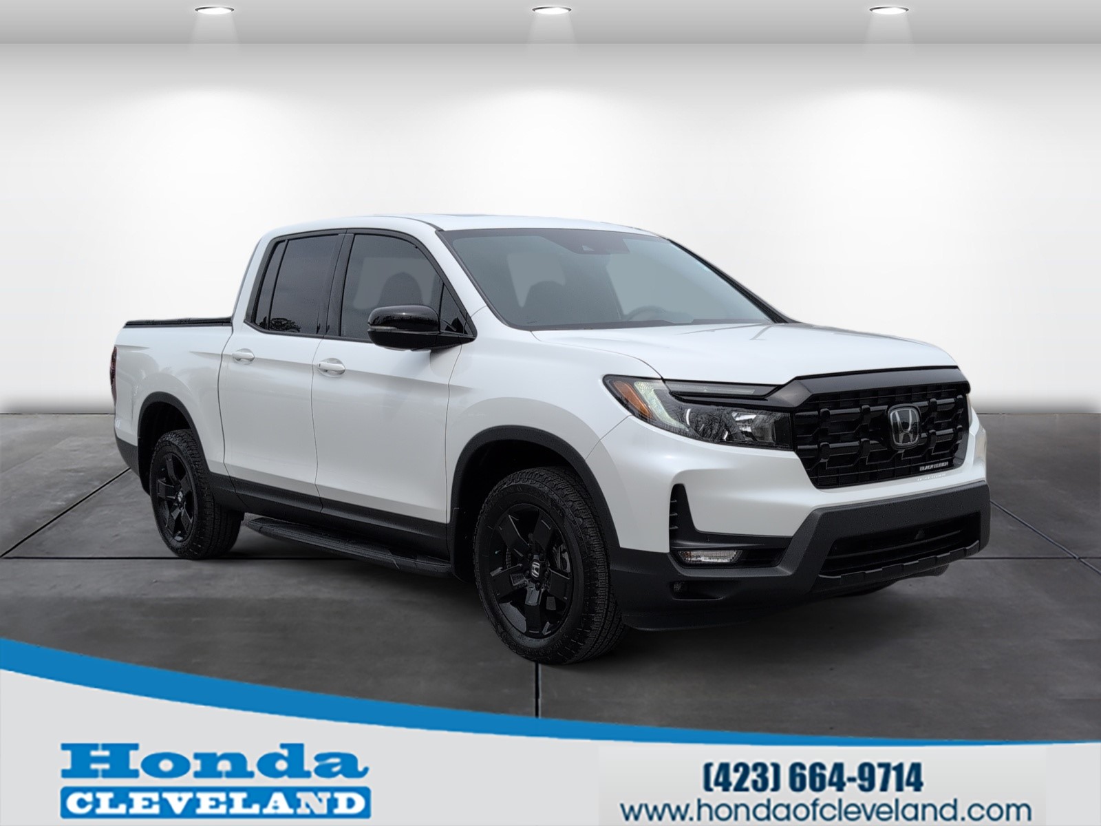 Platinum White Pearl 2024 Honda Ridgeline Black Edition AWD Pickup Truck All-Wheel Drive 9-Speed Automatic