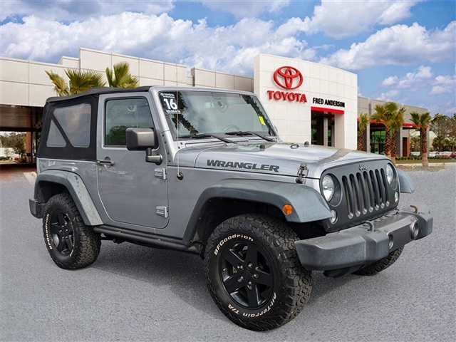 2016 Jeep Wrangler Black Bear