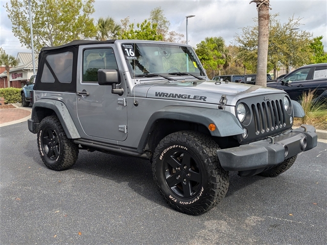 2016 Jeep Wrangler Black Bear