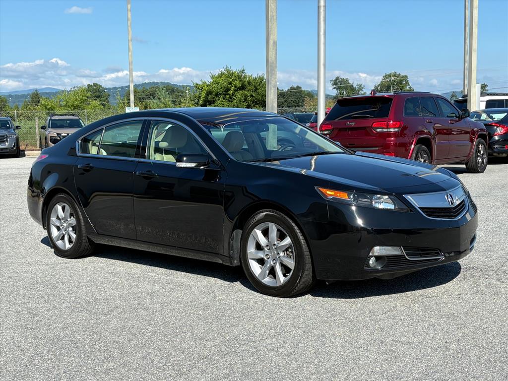 Crystal Black Pearl 2012 Acura TL Sedan Front-Wheel Drive 6-Speed Automatic