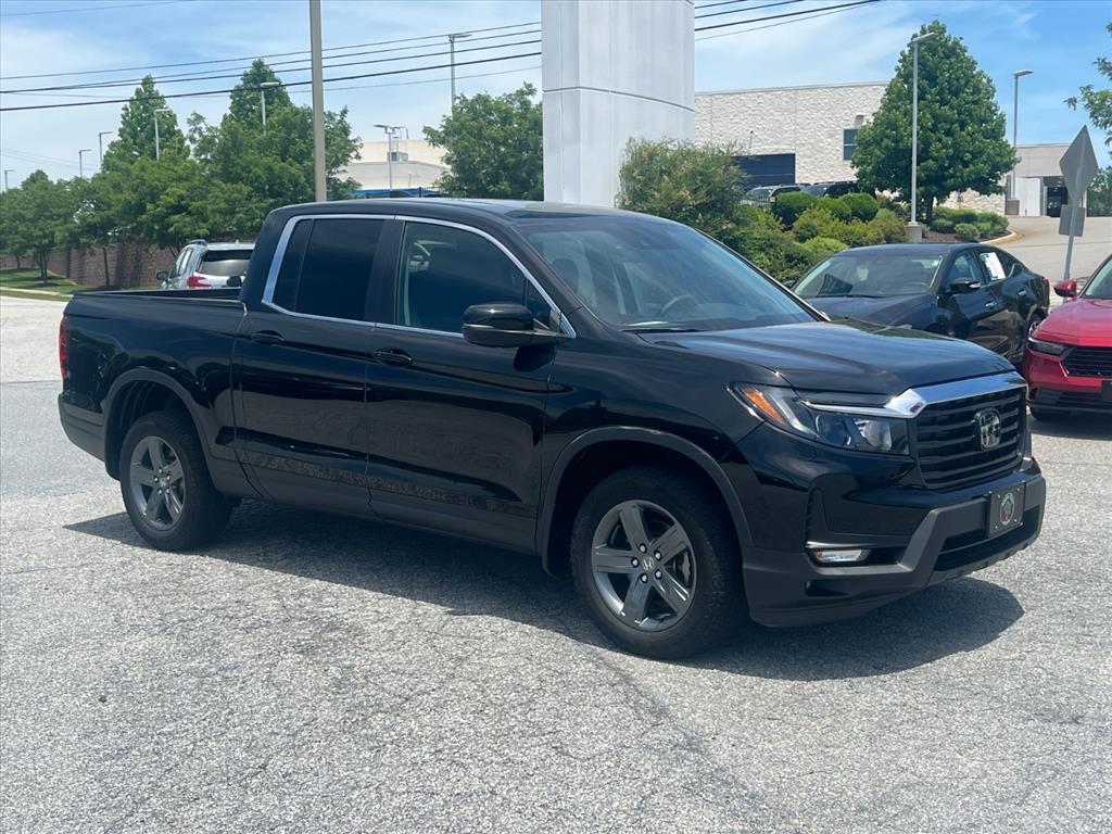 Crystal Black Pearl Bk 2023 Honda Ridgeline RTL AWD Pickup Truck All-Wheel Drive 9-Speed Automatic