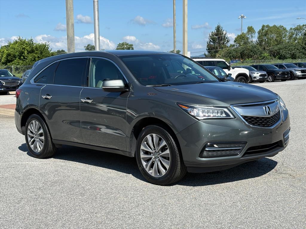Forest Mist Metallic 2014 Acura MDX SUV / Crossover All-Wheel Drive 6-Speed Automatic