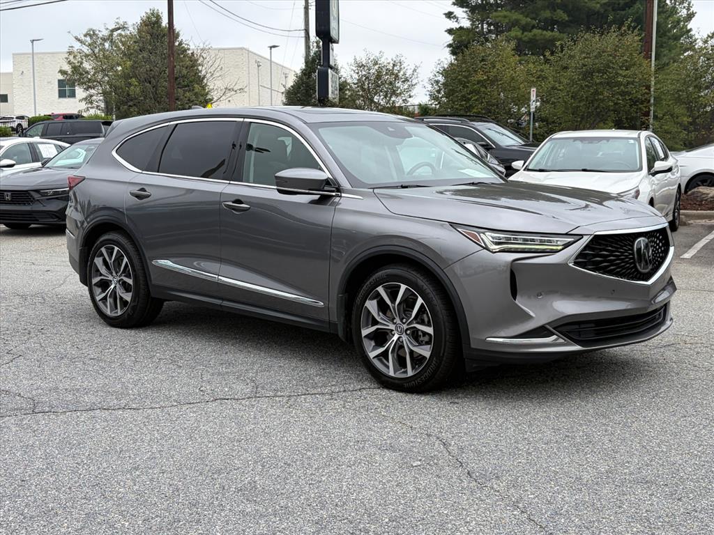 Liquid Carbon Metallic 2023 Acura MDX SUV / Crossover Front-Wheel Drive Automatic