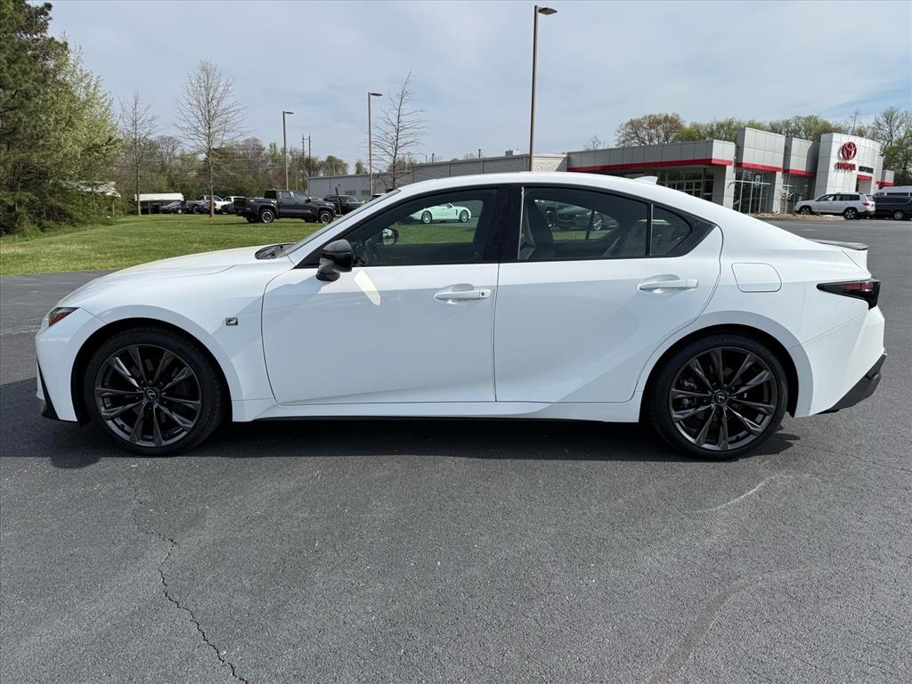 Ultra White 2025 Lexus IS 350 F Sport 3 AWD Sedan 6-Speed Automatic