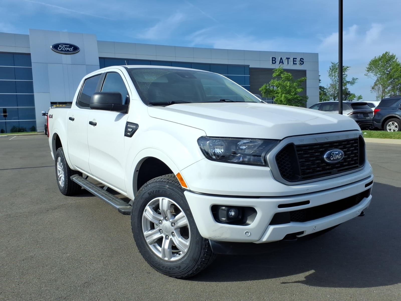 Oxford White 2019 Ford Ranger XLT SuperCrew 4WD Pickup Truck Four-Wheel Drive Automatic