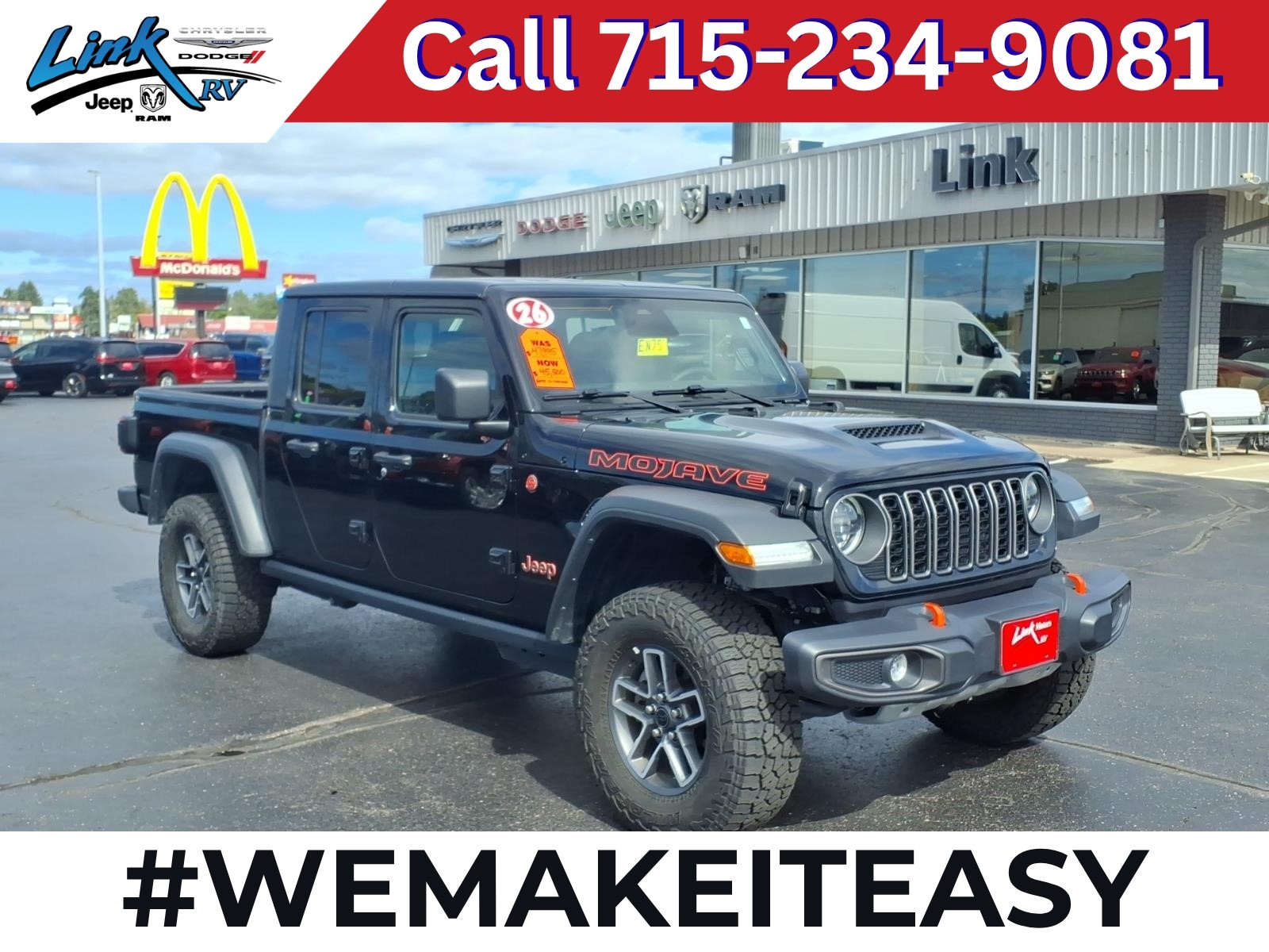 2026 Jeep Gladiator Mojave Crew Cab 4WD