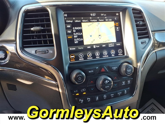 2018 Jeep Grand Cherokee Overland:388685P