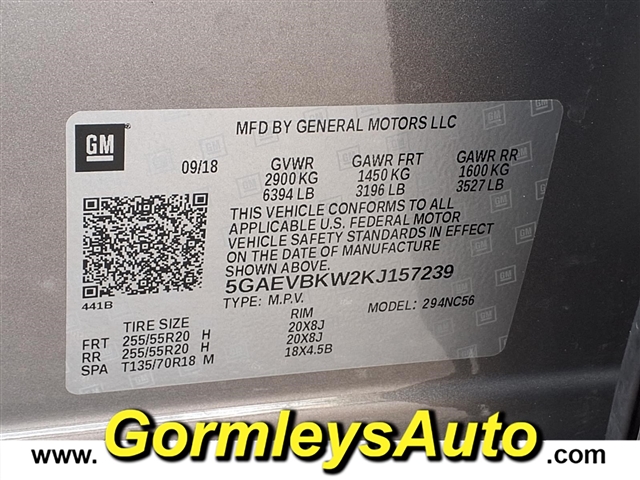 2019 Buick Enclave Premium:157239P
