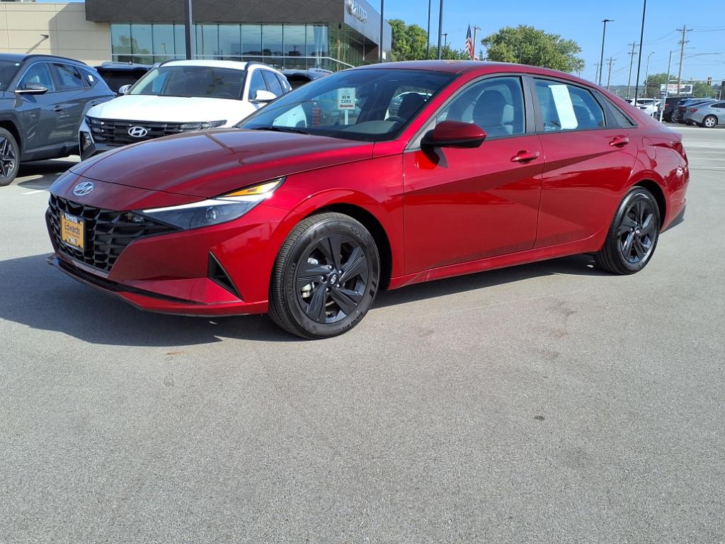 2023 Hyundai Elantra Hybrid Blue