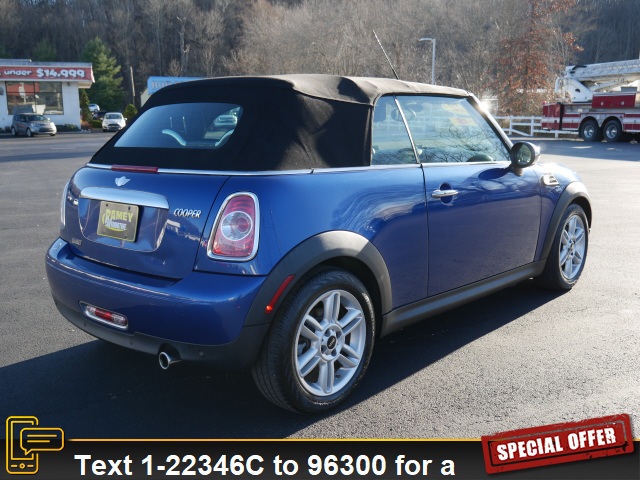 Preowned 2012 MINI Cooper Convertible Base for sale by Ramey Motors of Princeton in Princeton, WV