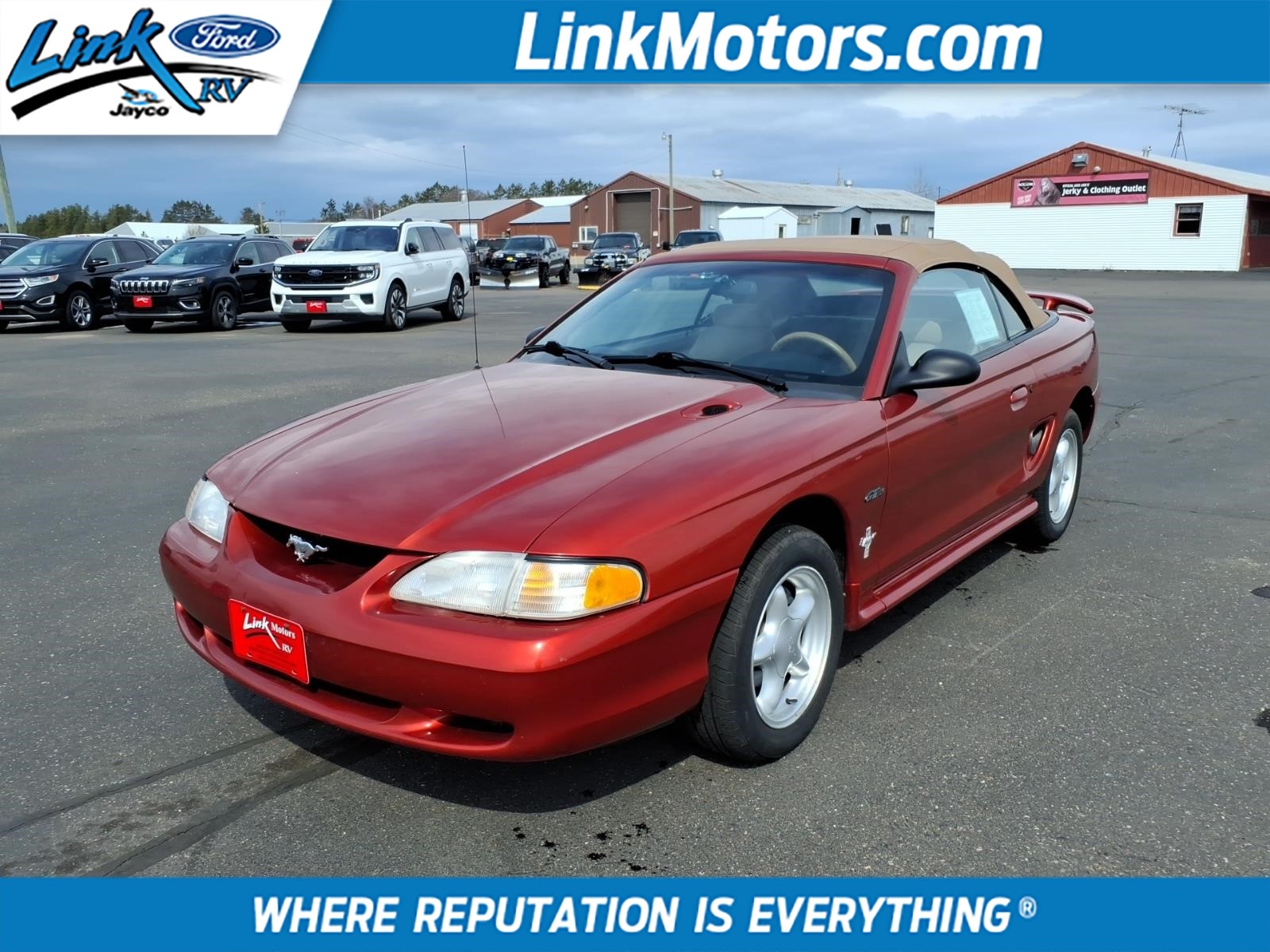 Bronze 1997 Ford Mustang GT Convertible RWD Convertible Rear-Wheel Drive Manual