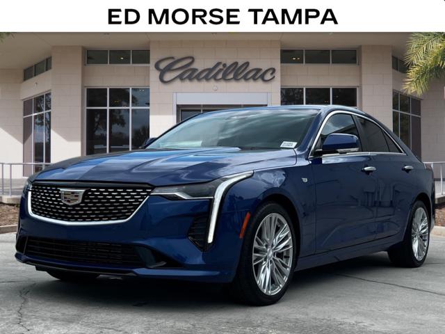 new 2025 Cadillac CT4 car, priced at $43,115