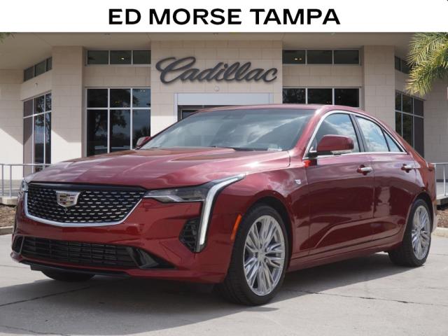 new 2025 Cadillac CT4 car, priced at $44,765