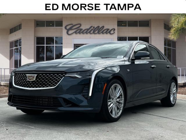 new 2025 Cadillac CT4 car, priced at $43,115