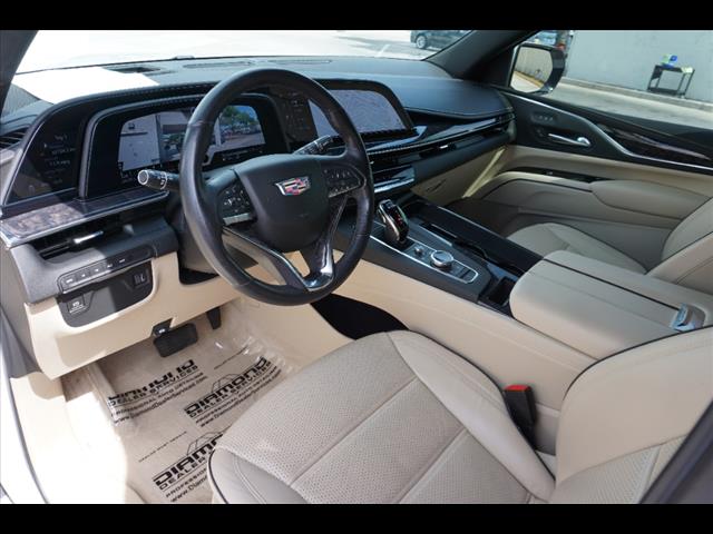 used 2021 Cadillac Escalade car, priced at $74,992