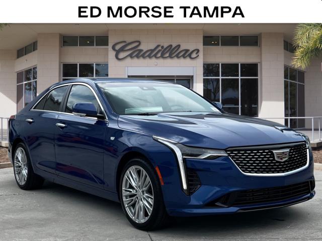 new 2025 Cadillac CT4 car, priced at $43,115