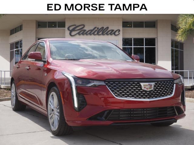 new 2025 Cadillac CT4 car, priced at $44,765