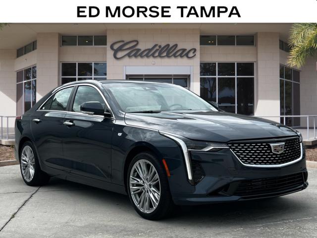 new 2025 Cadillac CT4 car, priced at $43,115