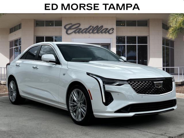 new 2025 Cadillac CT4 car, priced at $42,490