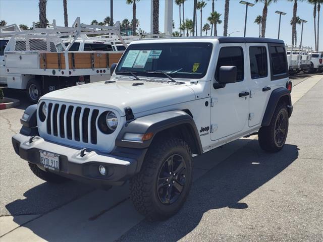 used 2021 Jeep Wrangler Unlimited car, priced at $30,240