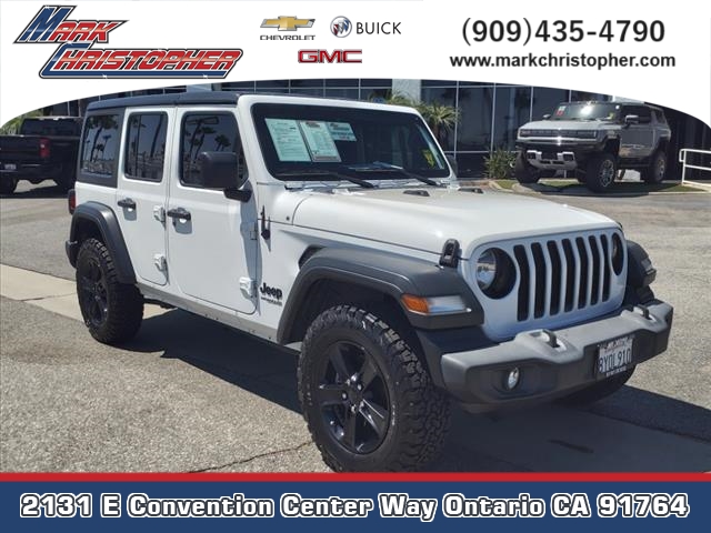 used 2021 Jeep Wrangler Unlimited car, priced at $30,240