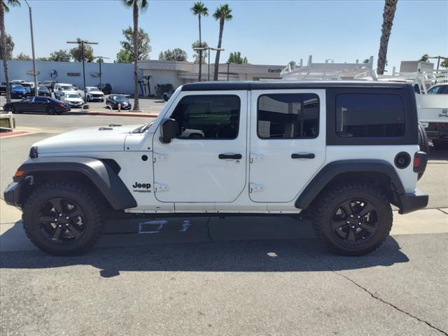 used 2021 Jeep Wrangler Unlimited car, priced at $30,240