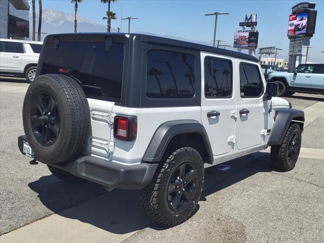 used 2021 Jeep Wrangler Unlimited car, priced at $30,240