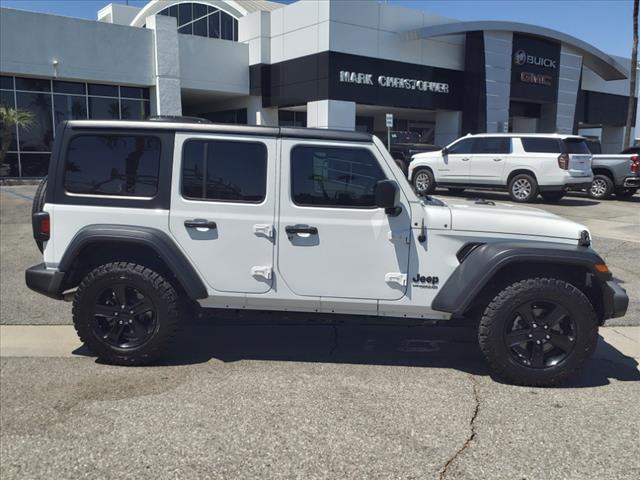 used 2021 Jeep Wrangler Unlimited car, priced at $30,240