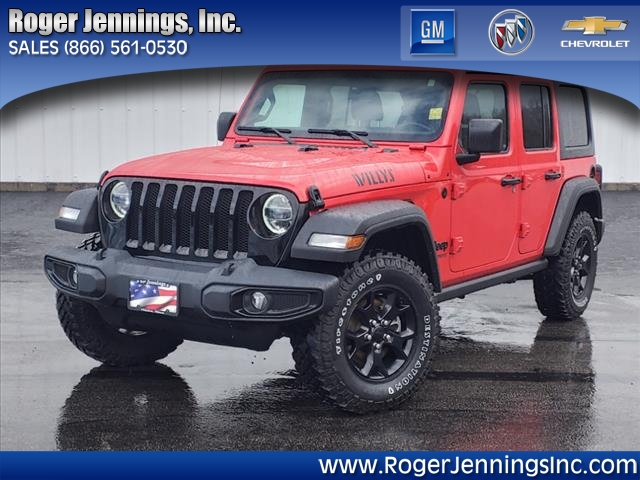 used 2021 Jeep Wrangler Unlimited car, priced at $38,900