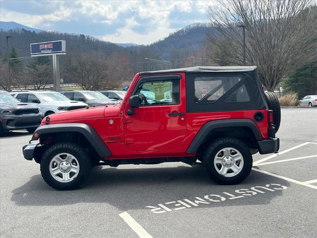 used 2017 Jeep Wrangler car, priced at $23,100