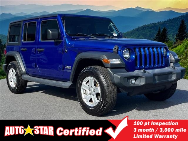 used 2018 Jeep Wrangler Unlimited car, priced at $30,890
